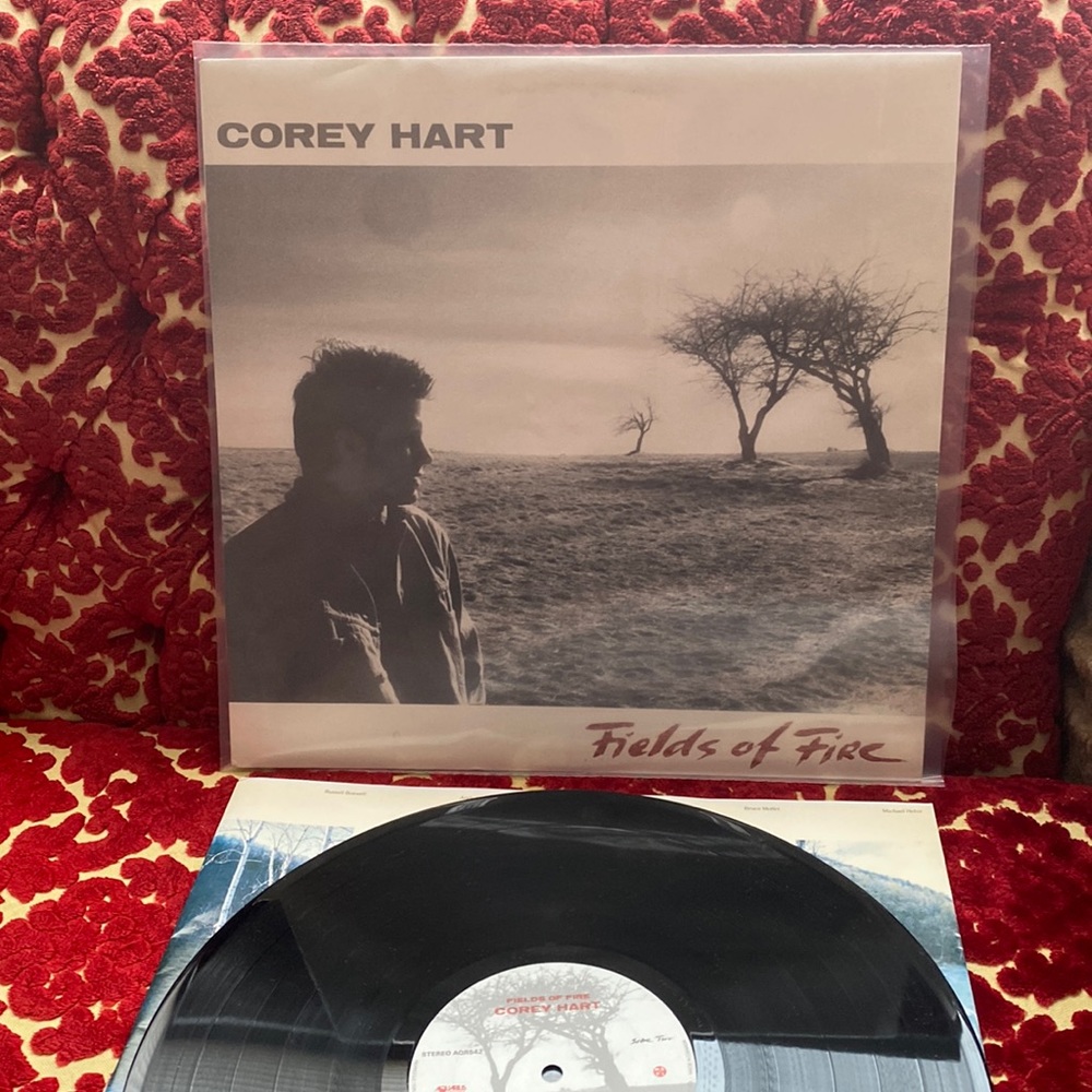 Cory Hart album Fields of Fire on Vinyl